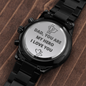 Fathers Day Gift for Dad, Personalized Watch, Engraved Watch, Dads Watch,Groomsmen Watch,Mens Watch,Dads Gift,Gift for Him, Birthday gift for Dad