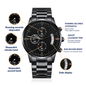 Fathers Day Gift for Dad, Personalized Watch, Engraved Watch, Dads Watch,Groomsmen Watch,Mens Watch,Dads Gift,Gift for Him, Birthday gift for Dad