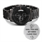 Fathers Day Gift for Dad, Personalized Watch, Engraved Watch, Dads Watch,Groomsmen Watch,Mens Watch,Dads Gift,Gift for Him, Birthday gift for Dad
