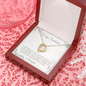 To my soulmate Necklace, personalized gift for Her, Anniversary Gift, Birthday Gift, Wedding Gift, Meaningful for Her