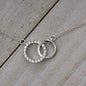 GIRL MOM Gift for Friend • Gift for First Time Mom • Pregnancy Gift for Best Friend • Gift for Mom to Be Necklace