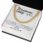 To My Outdoorsy Guy Necklace| Personalized Gift to HIm from Wife or Girlfriend|Birthday, Anniverary Christmas GIft
