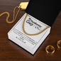 To My Outdoorsy Guy Necklace| Personalized Gift to HIm from Wife or Girlfriend|Birthday, Anniverary Christmas GIft