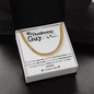 To My Outdoorsy Guy Necklace| Personalized Gift to HIm from Wife or Girlfriend|Birthday, Anniverary Christmas GIft