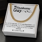 To My Outdoorsy Guy Necklace| Personalized Gift to HIm from Wife or Girlfriend|Birthday, Anniverary Christmas GIft