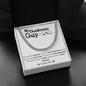 To My Outdoorsy Guy Necklace| Personalized Gift to HIm from Wife or Girlfriend|Birthday, Anniverary Christmas GIft