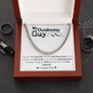 To My Outdoorsy Guy Necklace| Personalized Gift to HIm from Wife or Girlfriend|Birthday, Anniverary Christmas GIft