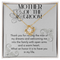 Mother of the Groom Necklace| Personalized Gift for Mother-in-law from Daughter-in-law| Wedding Day, Rehearsal Dinner Gift