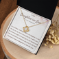 Daughter-in-Law Necklace Blessed| Personalized Gift for Daughter-in-Law| Wedding Gift