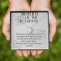 Mother of the Groom Necklace| Personalized Gift for Mother-in-law from Daughter-in-law| Wedding Day, Rehearsal Dinner Gift