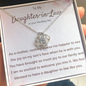 Daughter-in-Law Necklace Blessed| Personalized Gift for Daughter-in-Law| Wedding Gift