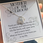 Mother of the Groom Necklace| Personalized Gift for Mother-in-law from Daughter-in-law| Wedding Day, Rehearsal Dinner Gift