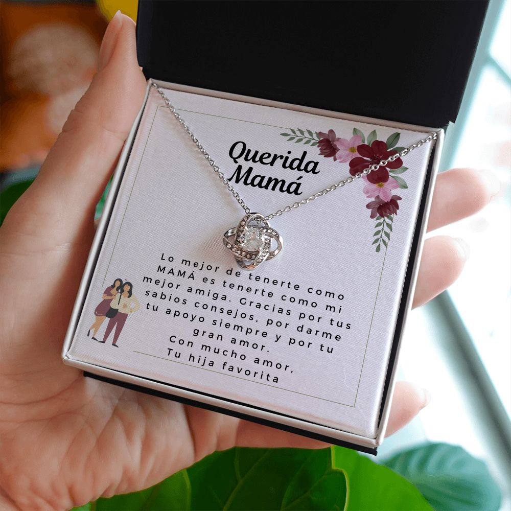 Regalo para Mamá, Madre Necklace, Spanish Mother Birthday, Joyería Para Mamá, Regalo de Navidad para mama, Feliz Cumpleaños mama Querida Spanish mother gift