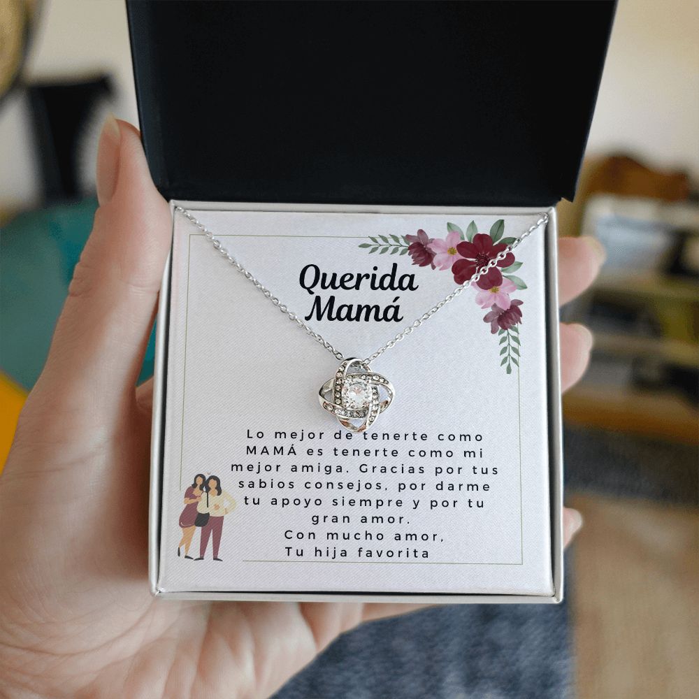 Regalo para Mamá, Madre Necklace, Spanish Mother Birthday, Joyería Para Mamá, Regalo de Navidad para mama, Feliz Cumpleaños mama Querida Spanish mother gift