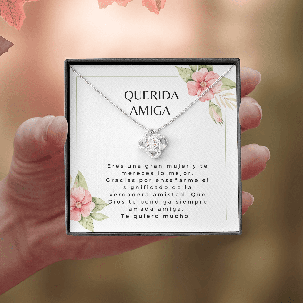 Regalo Para Amiga, Querida Amigas Gift, Collar de regalo para la mejor amiga, Collar amiga, Friend Necklace Gift