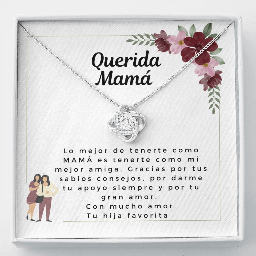Regalo para Mamá, Madre Necklace, Spanish Mother Birthday, Joyería Para Mamá, Regalo de Navidad para mama, Feliz Cumpleaños mama Querida Spanish mother gift