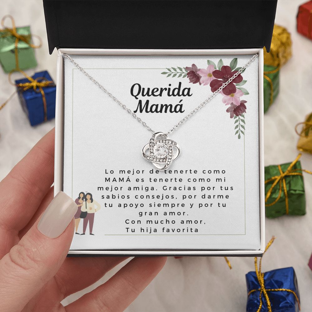 Regalo para Mamá, Madre Necklace, Spanish Mother Birthday, Joyería Para Mamá, Regalo de Navidad para mama, Feliz Cumpleaños mama Querida Spanish mother gift