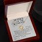 Mother of the Groom Necklace| Personalized Gift for Mother-in-law from Daughter-in-law| Wedding Day, Rehearsal Dinner Gift
