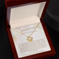 Daughter Necklace On her Wedding Day| Personalized Gift for Daughter from Mom| Wedding Day Gift