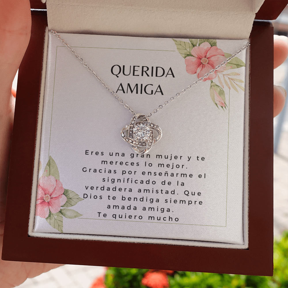 Regalo Para Amiga, Querida Amigas Gift, Collar de regalo para la mejor amiga, Collar amiga, Friend Necklace Gift