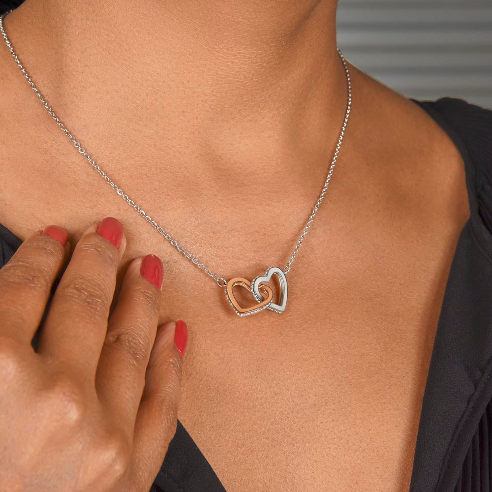 Gifts for Mom - Personalized necklace - Letter to Mom with Heart Necklace - Mom Gifts from Daughter or Son, Daughter or Son - Christmas, Mom Xmas Gift