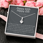 Happy Wife Happy Life, To My Wife Necklace, Anniversary Gift For Wife, Gift For Wife, Wife Necklace, Wife Birthday Gift, Mothers Day Gift For Wife
