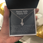 Happy Wife Happy Life, To My Wife Necklace, Anniversary Gift For Wife, Gift For Wife, Wife Necklace, Wife Birthday Gift, Mothers Day Gift For Wife