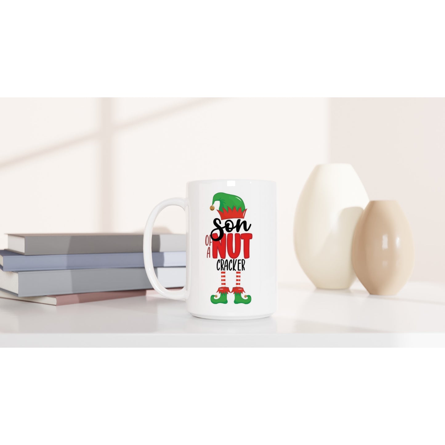 For Him Funny Christmas mug, X-mas mug, Gifts for him, Funny mug, Son of a nut cracker mug