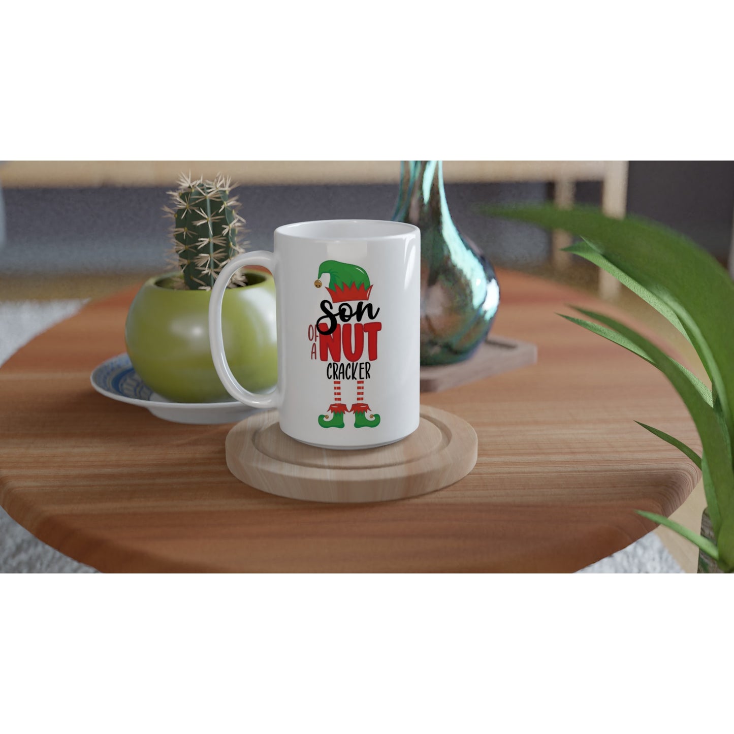 For Him Funny Christmas mug, X-mas mug, Gifts for him, Funny mug, Son of a nut cracker mug