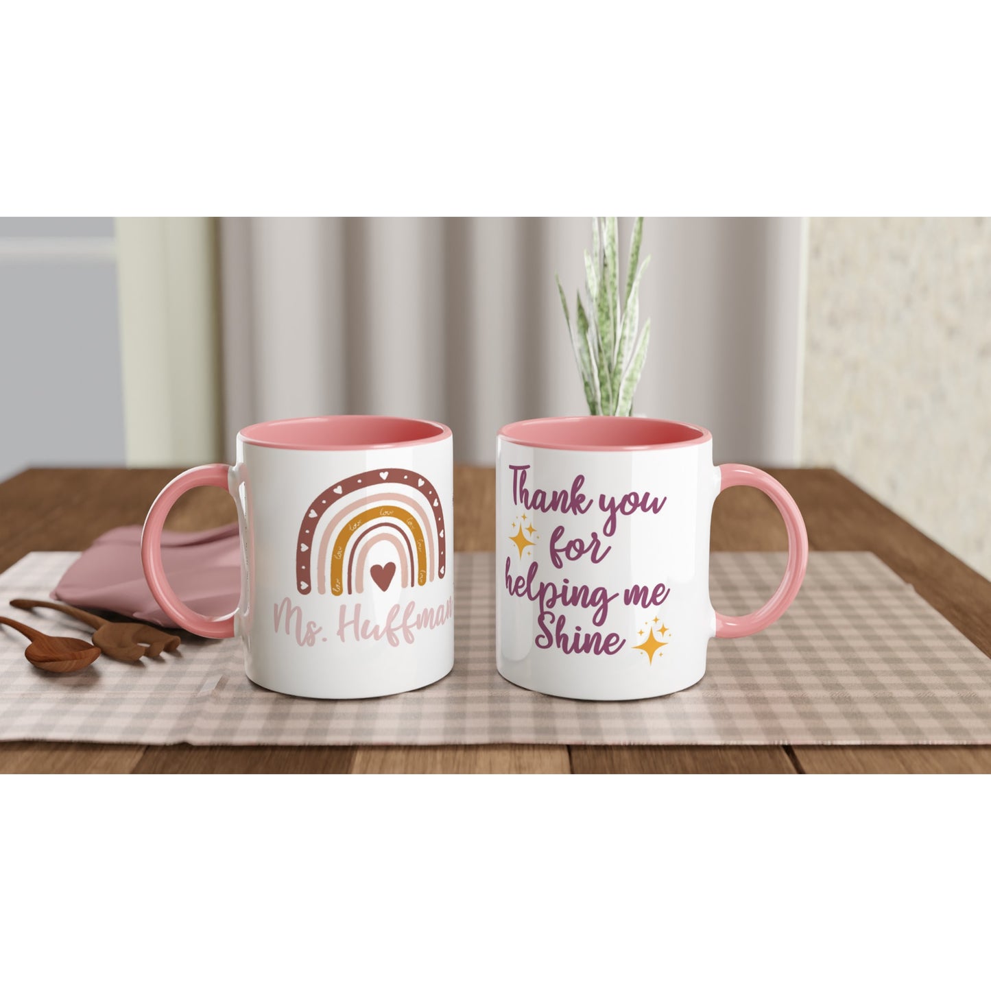 Personalized Teacher Coffee Mug - Teacher Appreciation Gift-Christmas Teacher Gift