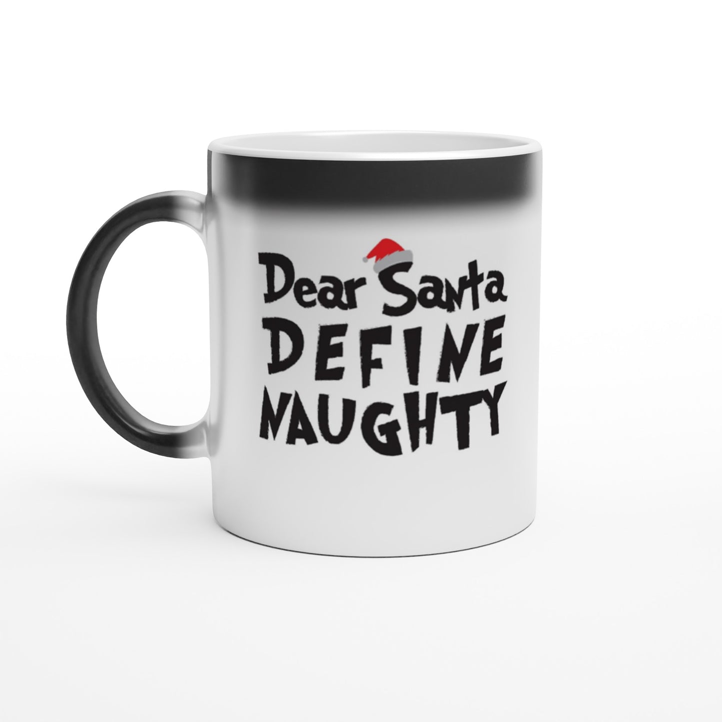 Dear Santa Mug, Magic Ceramic, Funny Christmas Mug, Xmas Holiday magic Ceramic Coffee Mug, Secret Santa Gift for Men or Women, Christmas Gift