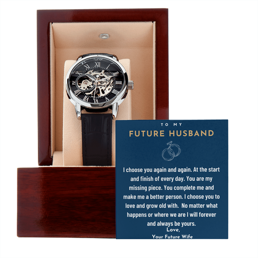 Gift for your Future Husband |Personalized Gift for him from Bride|Wedding Day