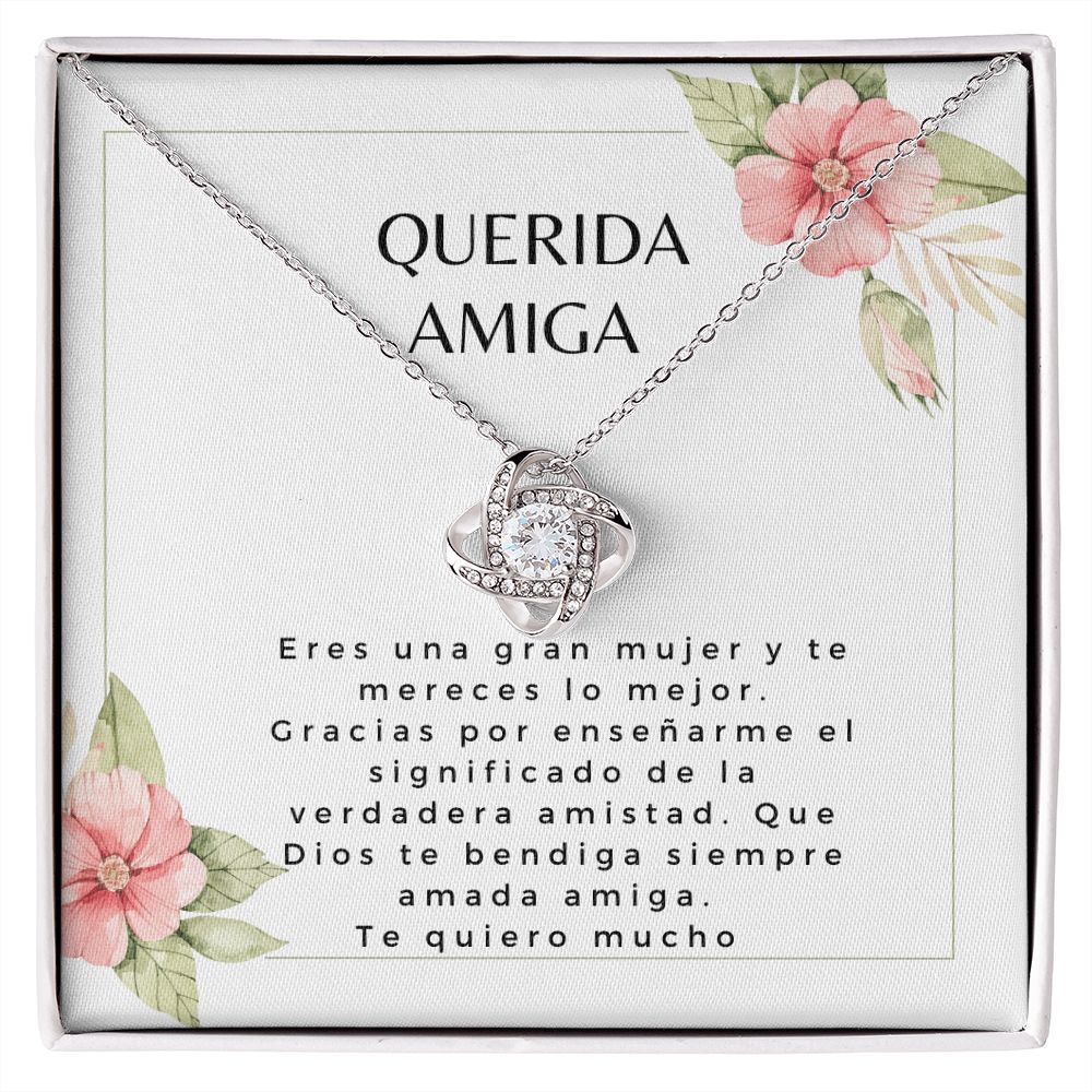 Regalo Para Amiga,  Querida Amigas Gift, Collar de regalo para la mejor amiga, Collar amiga, Friend Necklace Gift