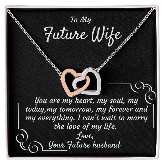 To my future Wife Necklace|Gift to Bride From Groom| Wedding Day Gift